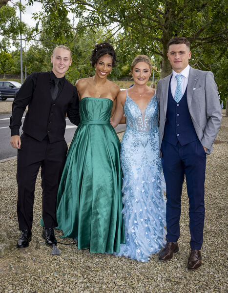 Holly Butler, Sarah Abullo, Sophie Walsh and Eoghan Barry, at St. Angela's Debs Ball. Holly Butler, Sarah Abullo, Sophie Walsh and Eoghan Barry, at St. Angela's Debs Ball.