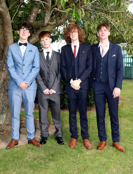Daniel, Evan, Ben and Jamie, at the St. Paul's Community College Debs/Grad Ball. Daniel, Evan, Ben and Jamie, at the St. Paul's Community College Debs/Grad Ball.