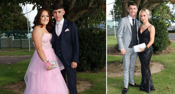 Becky Furlong and Brandon Clifford, (left), and Adam Berisha and Emily O'Connor, (right), at the St. Paul's Community College Debs/Grad Ball. Becky Furlong and Brandon Clifford, (left), and Adam Berisha and Emily O'Connor, (right), at the St. Paul's Community College Debs/Grad Ball.