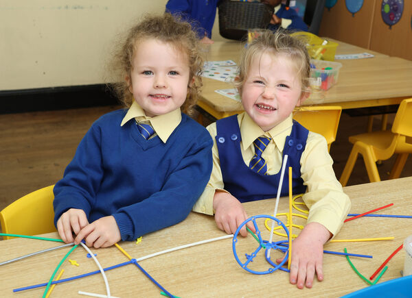 Daisy and Teaghan, who started school at Good Counsel GNS, Ferrybank. Daisy and Teaghan, who started school at Good Counsel GNS, Ferrybank.