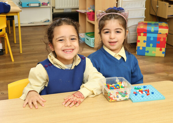 Zainab and Dohab, who started school at Good Counsel GNS, Ferrybank. Zainab and Dohab, who started school at Good Counsel GNS, Ferrybank.
