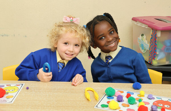 Lily and Keva, who started school at Good Counsel GNS, Ferrybank. Lily and Keva, who started school at Good Counsel GNS, Ferrybank.