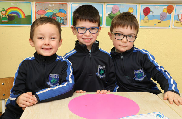 AJ, Roberto and Lucas, who started school at Mount Sion Primary School. AJ, Roberto and Lucas, who started school at Mount Sion Primary School.