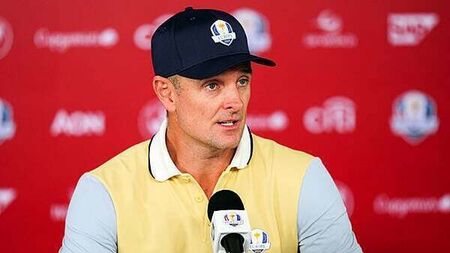Justin Rose open to Donald Trump presenting trophy if Europe retain Ryder Cup