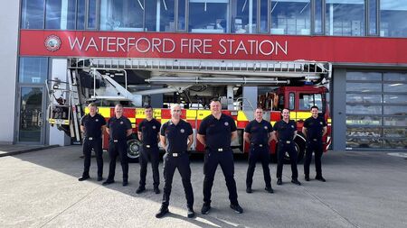 Retiring Waterford firefighter gave 23 years of service after career in the navy and UNIFIL