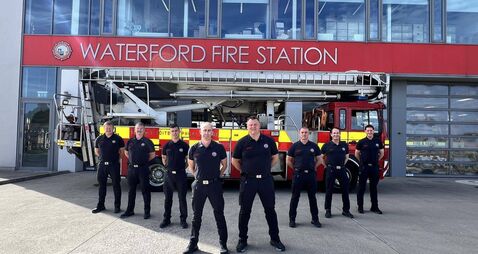 Retiring Waterford firefighter gave 23 years of service after career in the navy and UNIFIL