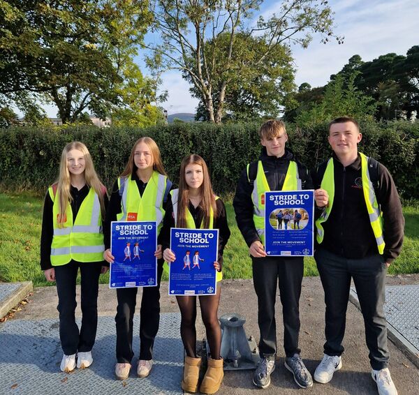 Stride to School initiative launched at St Augustine’s College, Dungarvan.