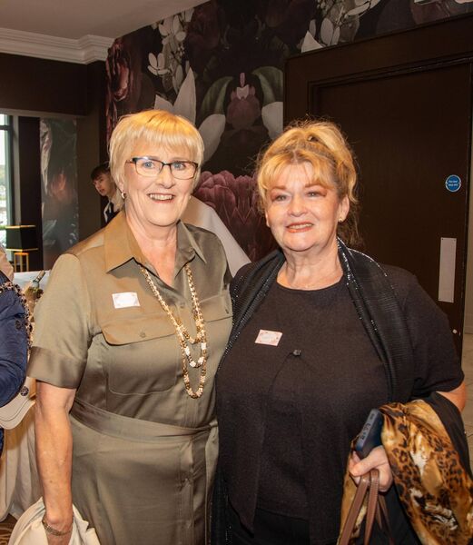 Attending were Patricia Cody and Mary Forrest. Photo: John Power