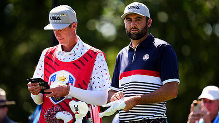 Ryder Cup: Europe on course to take lead into second day after superb start