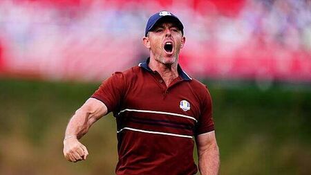 Ryder Cup crowd announcer steps down over expletive-filled Rory McIlroy chant