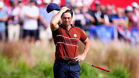 Viktor Hovland pulls out of Ryder Cup singles through injury