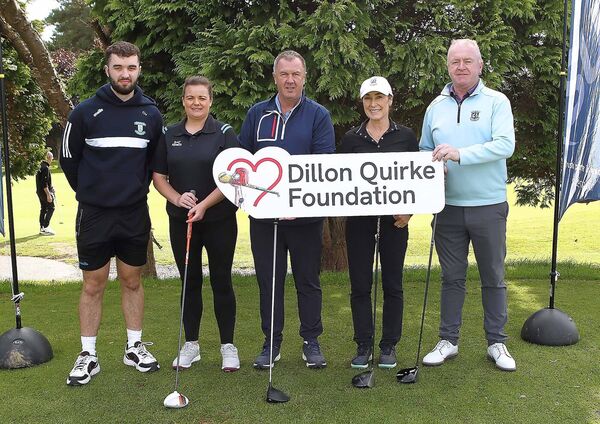 Conor Haley, Dan and Hazel Quirke, Marguerite Fryday and Tony Lacey.