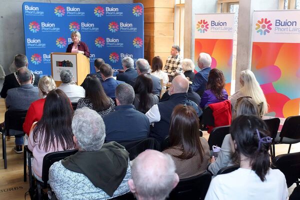 Mary Butler TD speaking at the launch. Photo: Noel Browne