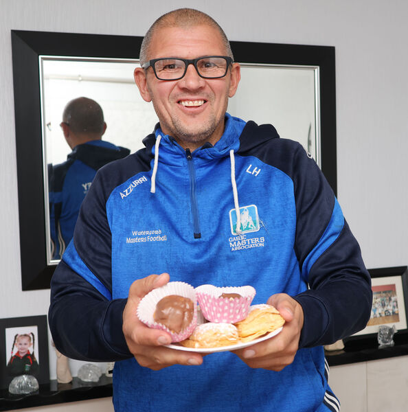  Lee Hayes stocking up for the night shift at Esther and Bernie's Coffee Morning in aid of Waterford Hospice. Photo: Joe Evans