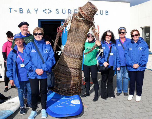  Tramore Welcome Ambassador with the Molly Doll, at the Vitamin Sea Festival, Tramore. Photo: Joe Evans