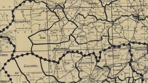 <p>Historic map of county Waterford</p>
