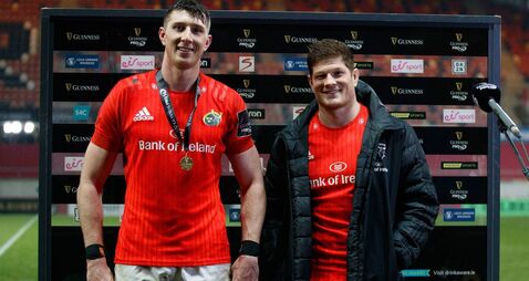 Ahern and O'Donoghue both named in Munster side for first home game of the season