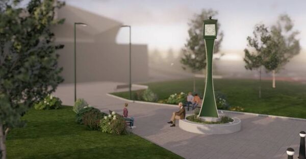 Graphic showing the Jubilee Clock Graphic showing the Jubilee Clock