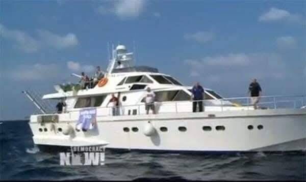 The boat Saoirse, which was intercepted by the Israeli military in 2011.