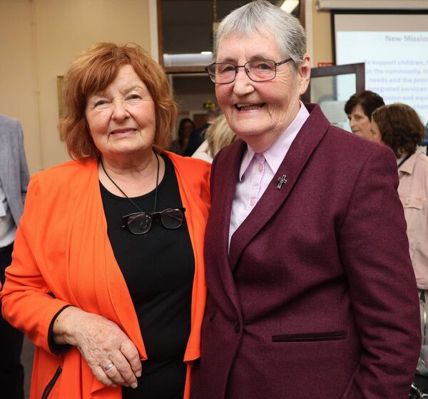 Helen Walker and Sr. Pat, at St. Brigid's Family and Community Centre's 40th anniversary celebrations. Photo: Joe Evans