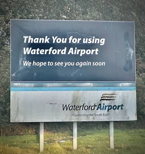 Everyone is hoping to see Waterford's airport soon. Picture by Joe Evans. 