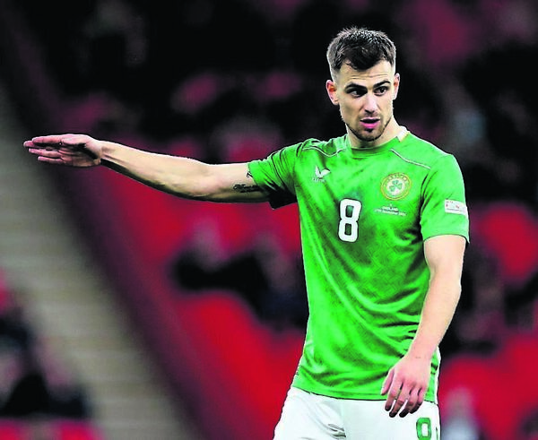 Waterford’s Jayson Molumby has been recalled into the Irish squad for the upcoming double header.