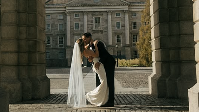 Love Island star Greg O'Shea marries partner of two years in Dublin