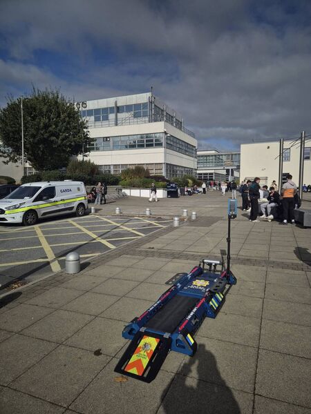 Dynamometer at SETU as part of garda day of action on e-scooters and e-bikes. Credit: An Garda Síochána on Facebook. 