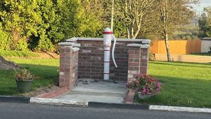 Historic water pump is returned to Ballyduff Historic water pump is returned to Ballyduff