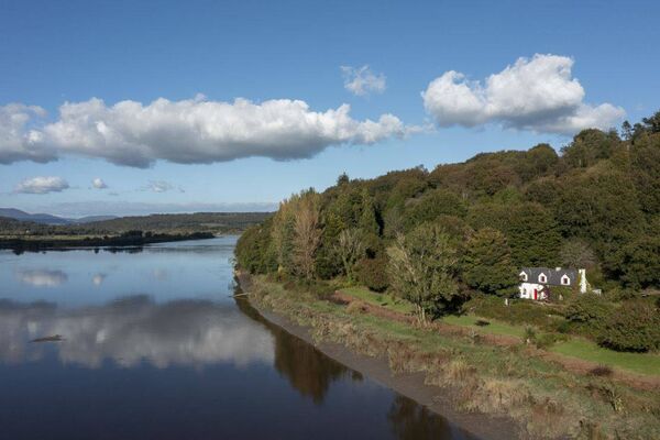 The property offers a unique opportunity to enjoy a peaceful rural lifestyle along the banks of the River Blackwater.