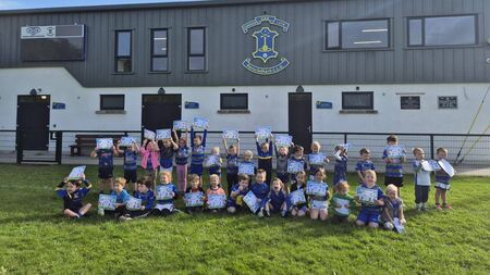 Picture: Big smiles all round at the Well Kids 2025 presentation in Waterford