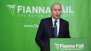 Micheál Martin tells Fianna Fáil he is ‘deeply sorry’ after Jim Gavin withdrawal