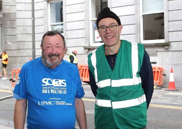Michael Drohan and Dr. Brian Creedon. Pic: Noel Browne Michael Drohan and Dr. Brian Creedon. Pic: Noel Browne