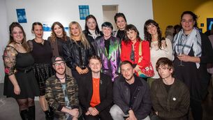 <p>Participating Artists. Photo: John Power</p>