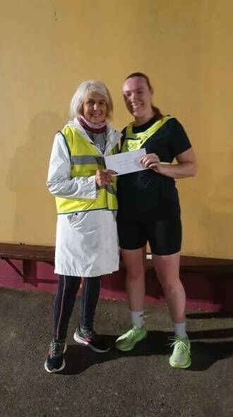 Rose Longergan, winner of last week’s Touraneena Runner’s Club Predict Your Time League. Rose Longergan, winner of last week’s Touraneena Runner’s Club Predict Your Time League.