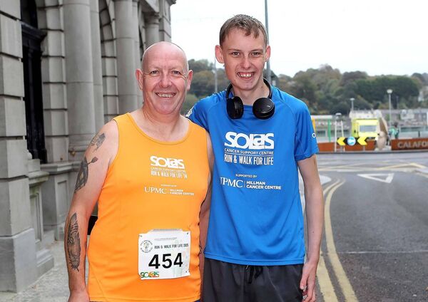Dave and Josh Monaghan. Pic: Noel Browne Dave and Josh Monaghan. Pic: Noel Browne