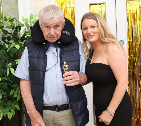 Tony Brennan and Laura Dunne, at Signa Care, Ferrybank, for the premier showing of 'First Love'. Photo: Joe Evans Tony Brennan and Laura Dunne, at Signa Care, Ferrybank, for the premier showing of 'First Love'. Photo: Joe Evans