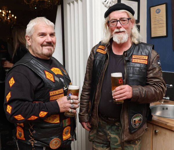 Blue and Paddy, at the Haven Hotel, Dunmore East,an evening celebrating 20 years of Celtic Thunder Chapter. Photo: Joe Evans Blue and Paddy, at the Haven Hotel, Dunmore East,an evening celebrating 20 years of Celtic Thunder Chapter. Photo: Joe Evans