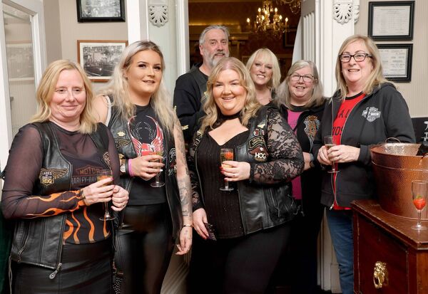 Pictured at the Haven Hotel, Dunmore East, for the Ladies of Harley, evening celebrating 20 years of Celtic Thunder Chapter. Photo: Joe Evans Pictured at the Haven Hotel, Dunmore East, for the Ladies of Harley, evening celebrating 20 years of Celtic Thunder Chapter. Photo: Joe Evans