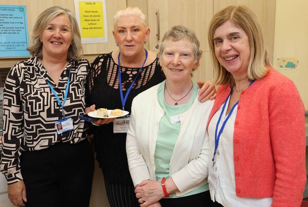 Gale Horan, Mary O'Brien, Imelda Doyle and Isabel Lennon Power, at St. Brigid's Family & Resource Centre, 40th Anniversary Celebrations. Photo: Joe Evans Gale Horan, Mary O'Brien, Imelda Doyle and Isabel Lennon Power, at St. Brigid's Family & Resource Centre, 40th Anniversary Celebrations. Photo: Joe Evans