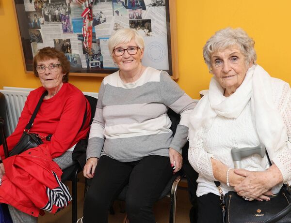 Angela Carton, lil O'Meara and Betty Purcell, at St. Brigid's Family & Resource Centre, 40th Anniversary Celebrations. Photo: Joe Evans Angela Carton, lil O'Meara and Betty Purcell, at St. Brigid's Family & Resource Centre, 40th Anniversary Celebrations. Photo: Joe Evans