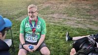 Double lung and kidney transplant recipient completes Chicago marathon
