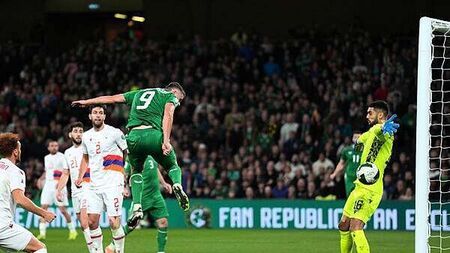 Evan Ferguson goal sees Ireland edge past Armenia to keep World Cup hopes alive