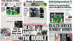 What the papers say: Wednesday's front pages