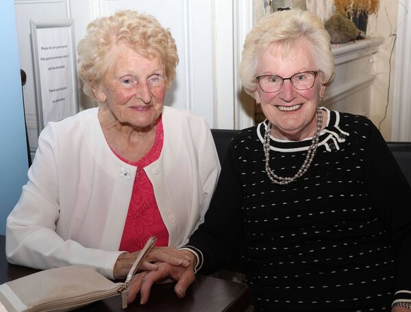 Betty Threadgold and Sadie Fitzgerald, at Jack Cunningham Prodctions, "All Shook Up" at the Theatre Royal. Photo: Joe Evans Betty Threadgold and Sadie Fitzgerald, at Jack Cunningham Prodctions, "All Shook Up" at the Theatre Royal. Photo: Joe Evans