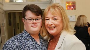 <p>Sean Upton and Brenda Giles, at Jack Cunningham Prodctions, "All Shook Up" at the Theatre Royal. Photo: Joe Evans</p>