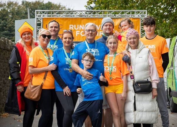 John Shanahan who has completed every Solas Run For Life with his family at the Solas Run & Walk For Life 2025 on Sunday 12th October 2025. John Shanahan who has completed every Solas Run For Life with his family at the Solas Run & Walk For Life 2025 on Sunday 12th October 2025.