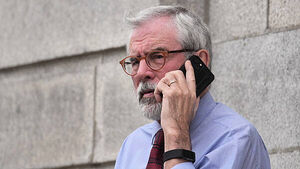 Gerry Adams confirms legal action against UK government block on internment payout Gerry Adams confirms legal action against UK government block on internment payout