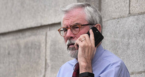 Gerry Adams confirms legal action against UK government block on internment payout