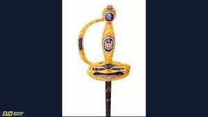 Rare jewelled sword sells for €350,000 at Irish auction Rare jewelled sword sells for €350,000 at Irish auction